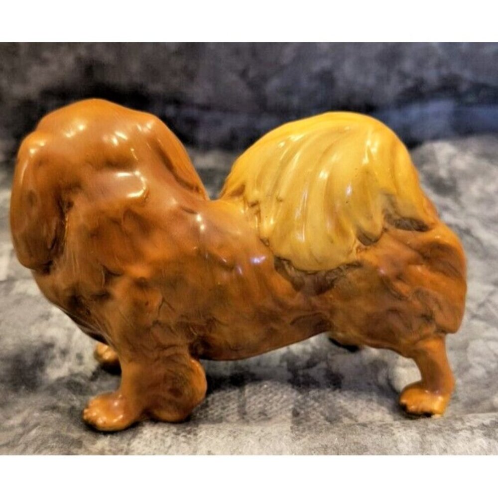 Vintage Mortens Studio Pekingese Dog Statue 1950's - Picture 3 of 6